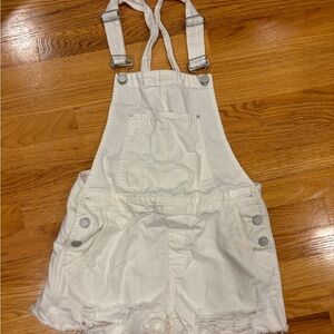 Blank NYC White Overalls